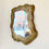 Miniature : Angelo Bragalini free form wall mirror, circa 1970, Italy.