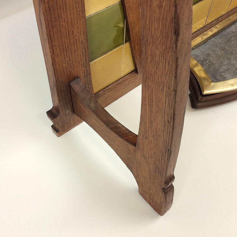 Miniature : Gustave Serrurier-Bovy Wall Coat Rack, circa 1900, Belgium