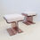Miniature : Pair of Plexiglass Stools, circa 1970, France.