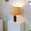 Miniature : Knud Basse Thorn Table Lamp, circa 1960, Denmark