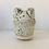 Miniature : Mid-century Sculptural Ceramic Vase, circa 1970, Belgium.