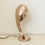 Miniature : Scupltural Bronze Table Lamp, circa 1970, France.