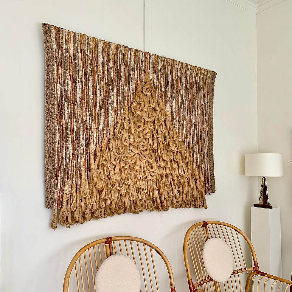 Miniature : Ginette and Daniel Tabbart Wall Tapestry, circa 1970, France.