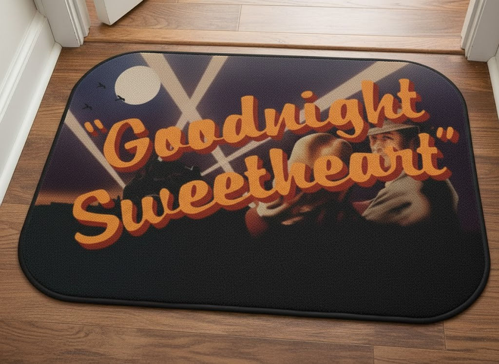 Goodnight Sweetheart Premium Floor Mat