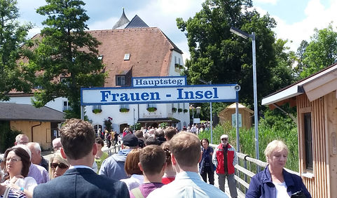 Image of the Ferry Station at the Frauen-Insel in Chiemsee
