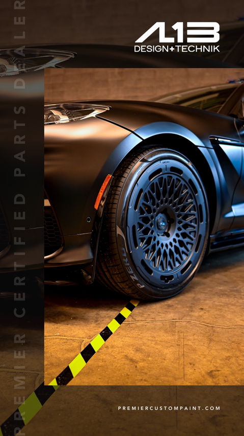 AL13 wheels pittsburgh premier custom paint & collision