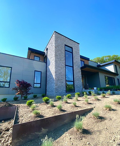 inca stone custom home pittsburgh landscape