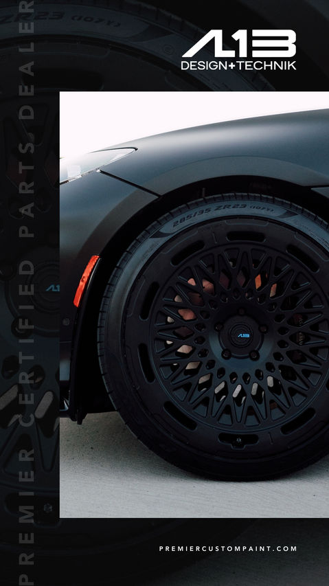 AL13 wheels pittsburgh premier custom paint & collision