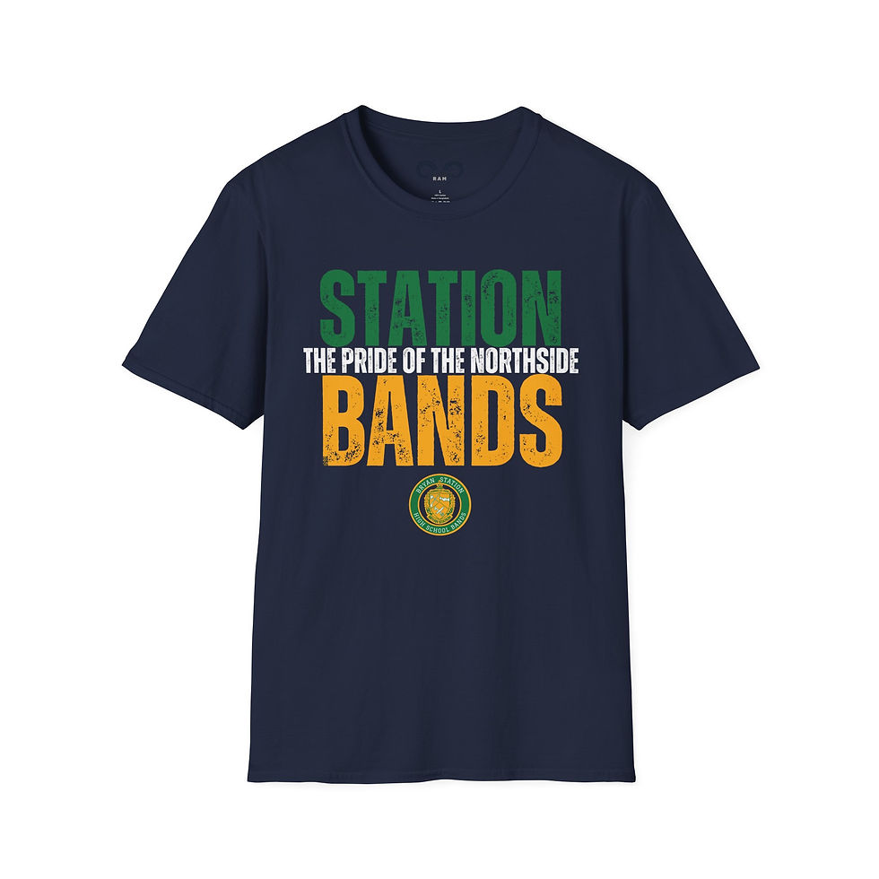 Station Bands Unisex Softstyle T-Shirt