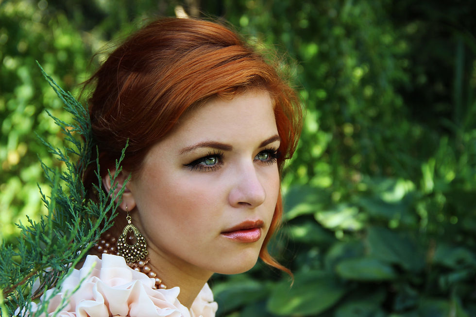 Nina in the Garden