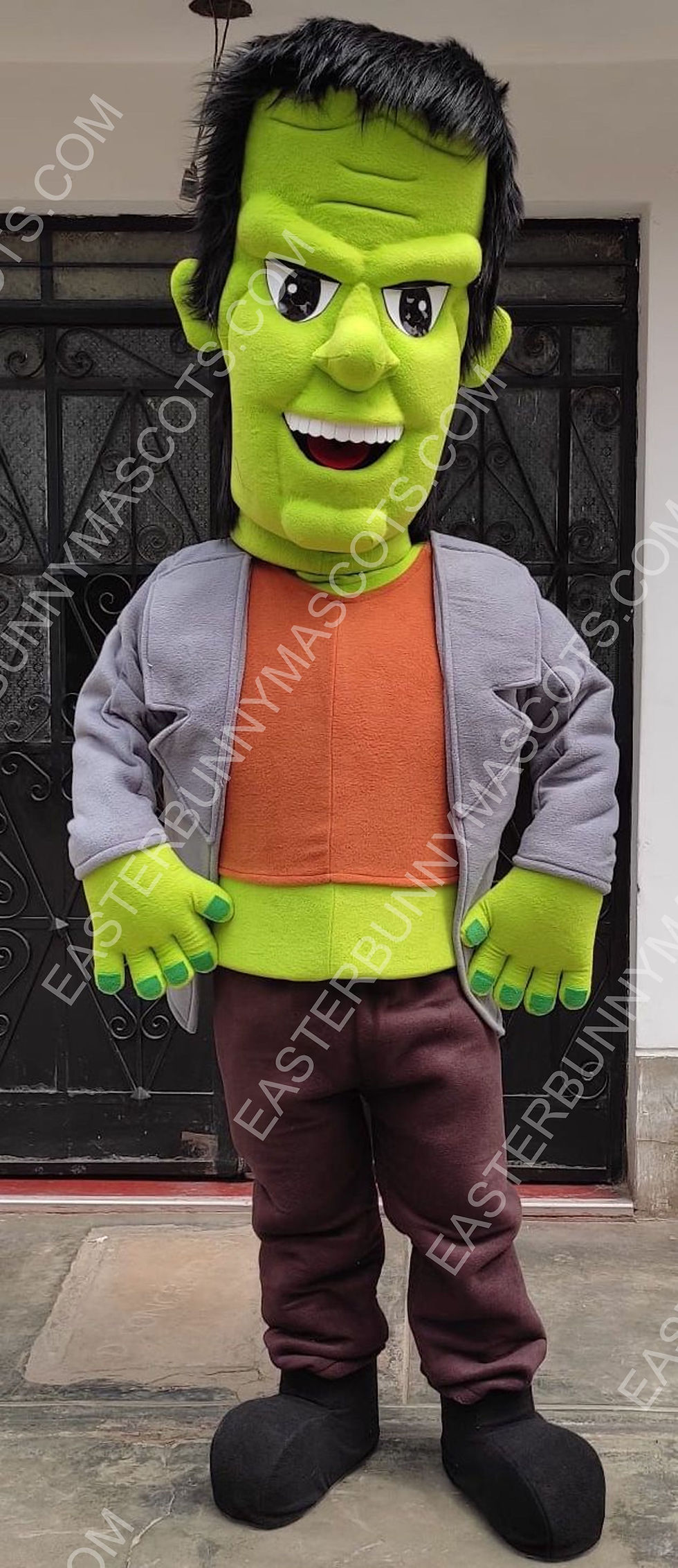 Thumbnail: Halloween Green Zombie Mascot
