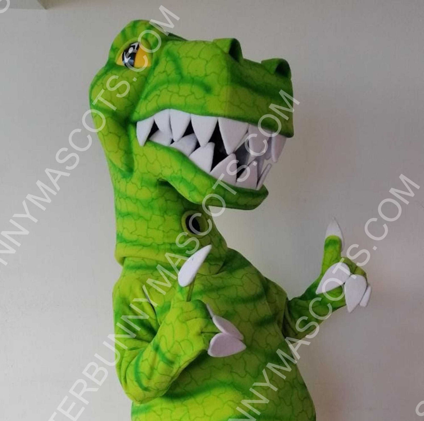 Green Dinosaur Full Foam Mascot