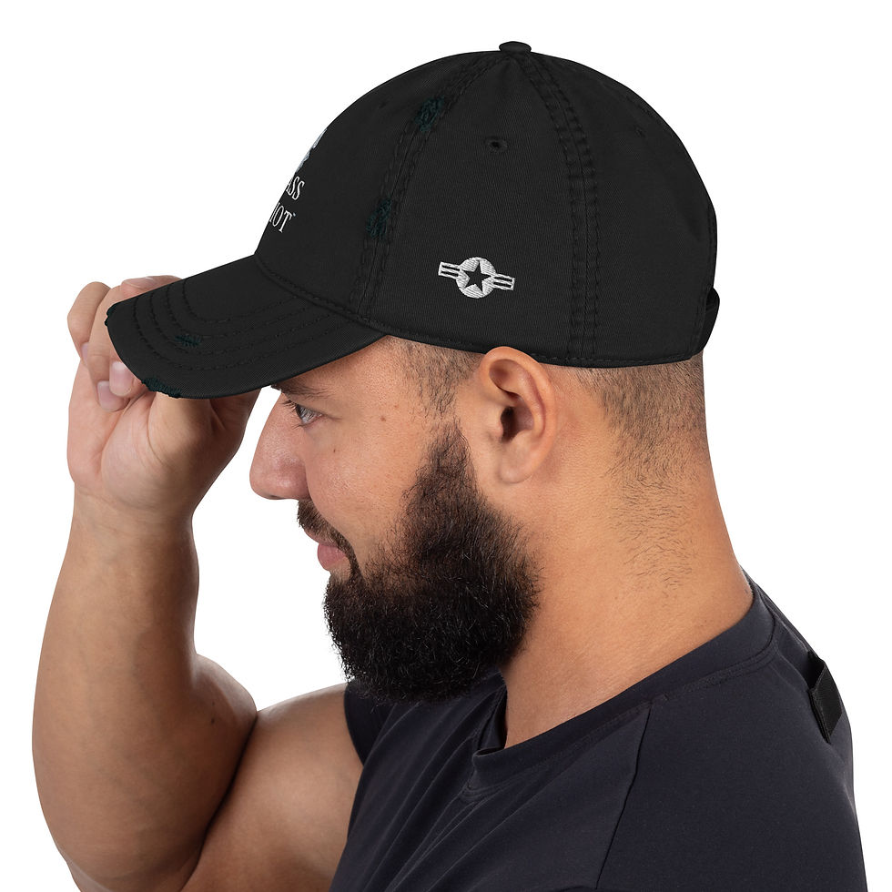 Thumbnail: Badass Patriot Distressed Range Hat