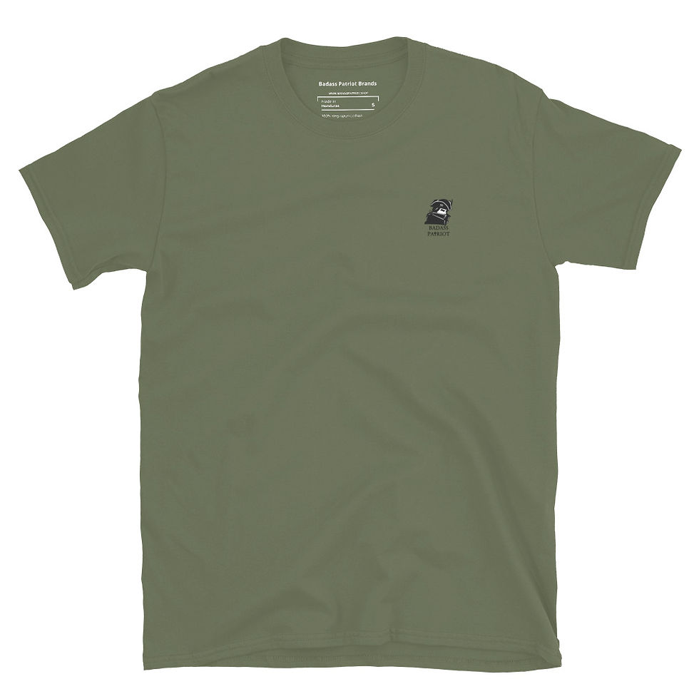 Thumbnail: Pro Veteran Badass Patriot Something Wicked Short-Sleeve T Shirt
