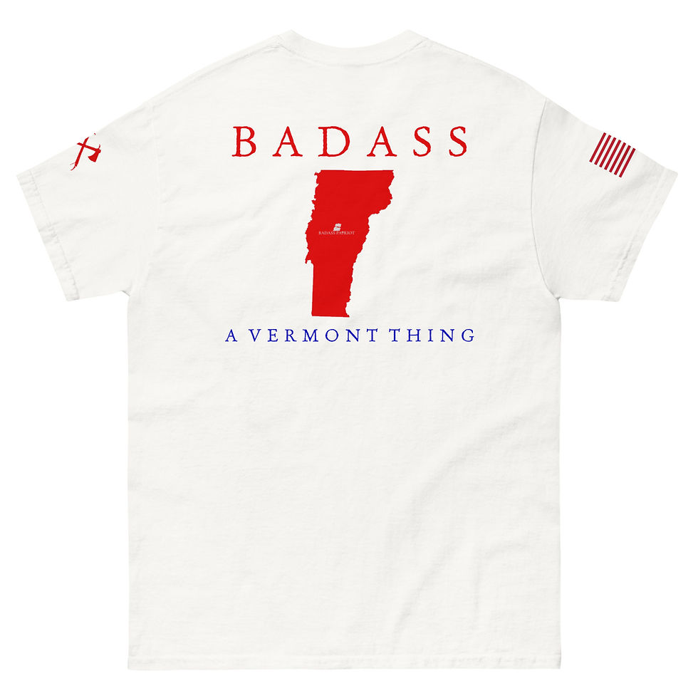 Thumbnail: Vermont Badass Unisex classic tee