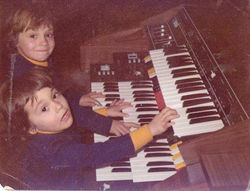 David and his brother Jamie