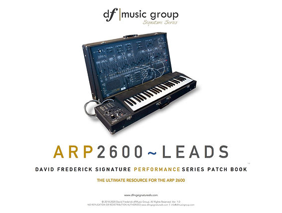 Arp 2600 Synthesizer dfMG Signature Series