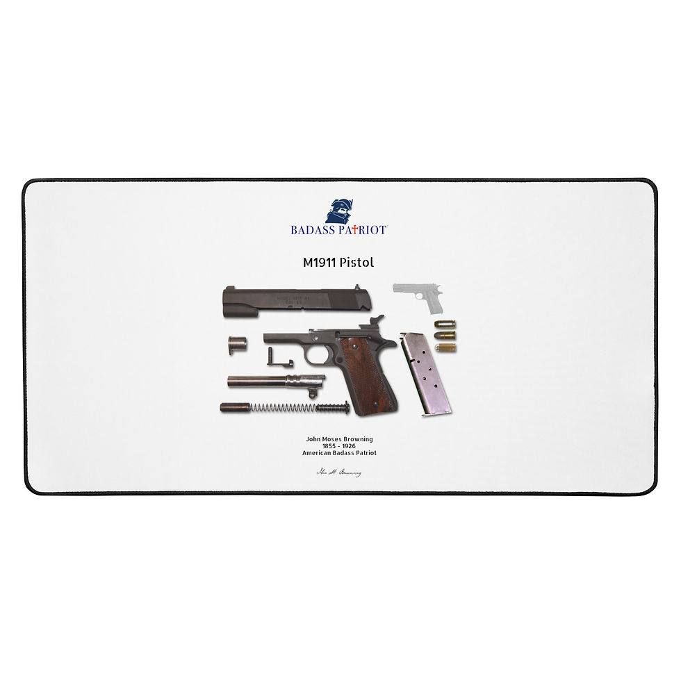 Thumbnail: The John Moses Browning M1911 Gun Cleaning Mat