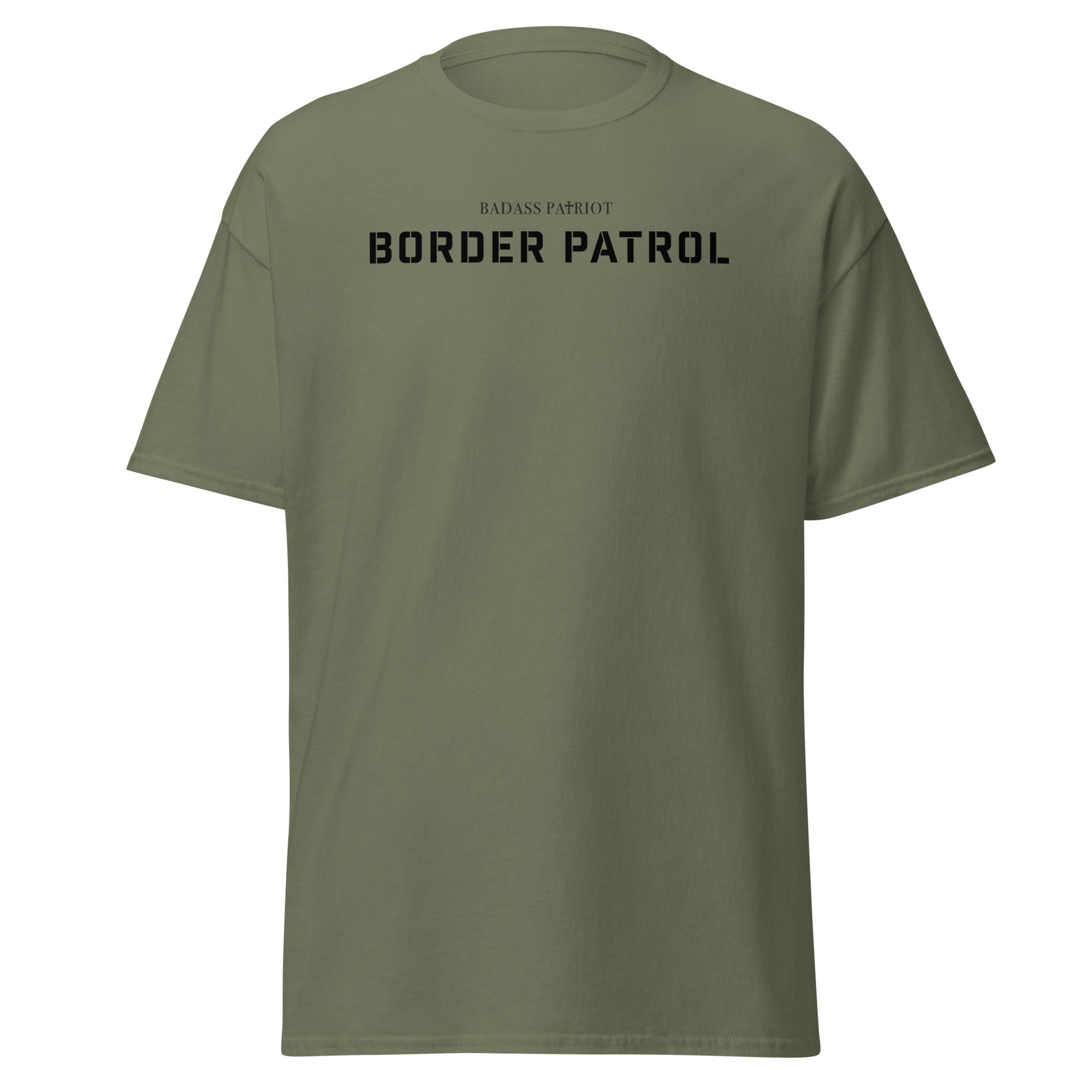 Badass Patriot Border Patriol Unisex classic tee
