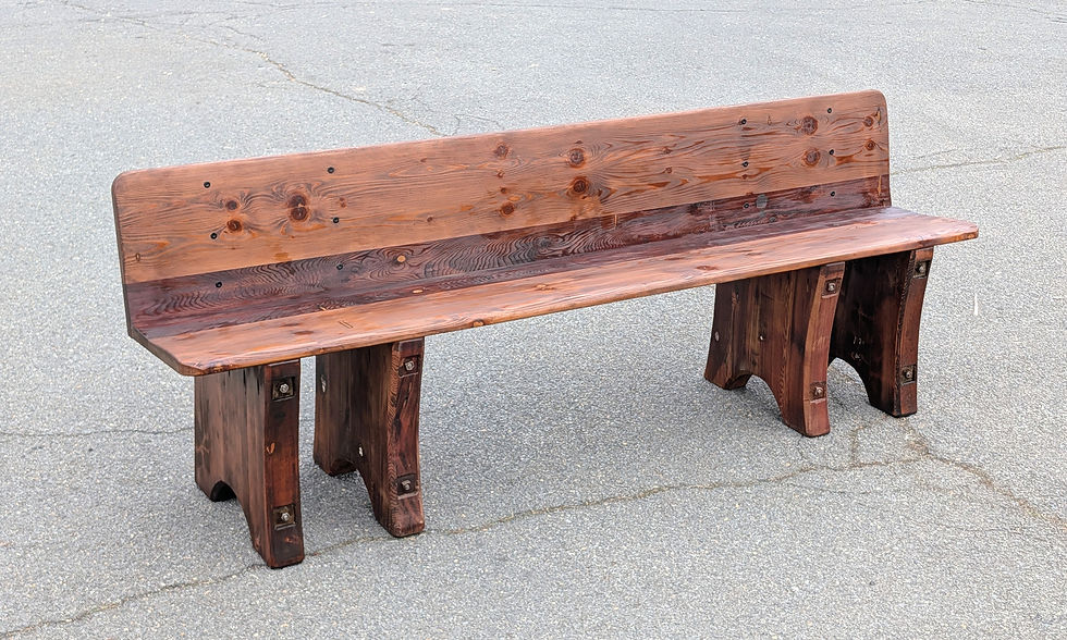 2 bench front