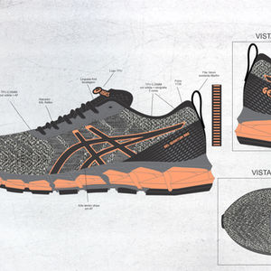 Projeto Knit Asics - Solado existente