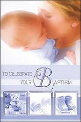 North East Church Supplies Baptism Card