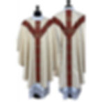 CGY134b Damask Semi Gothic Style Chasuble