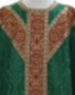 CGYF849-26Â Damask Semi Gothic Style Chasuble
