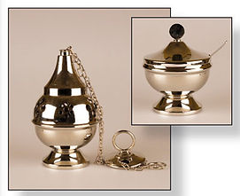 Incense Thuribles, Boats & Spoons