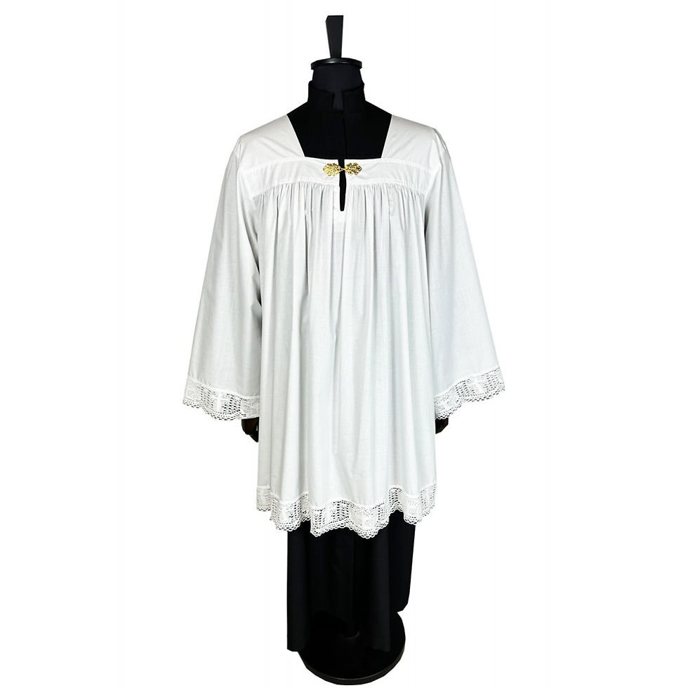 Ornate Lace, pleated Cotta:   CTK-36