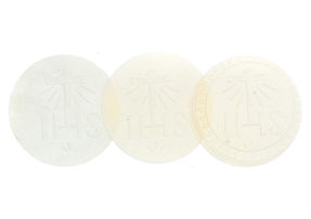 Celebrant's Gluten Free Round Communion Bread/Wafers - Pack
