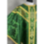 CGY425Â Damask Semi Gothic Style Chasuble Set
