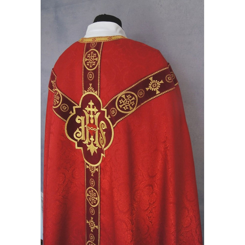 ISN-CC01 Conicle Style Damask Chasuble ​