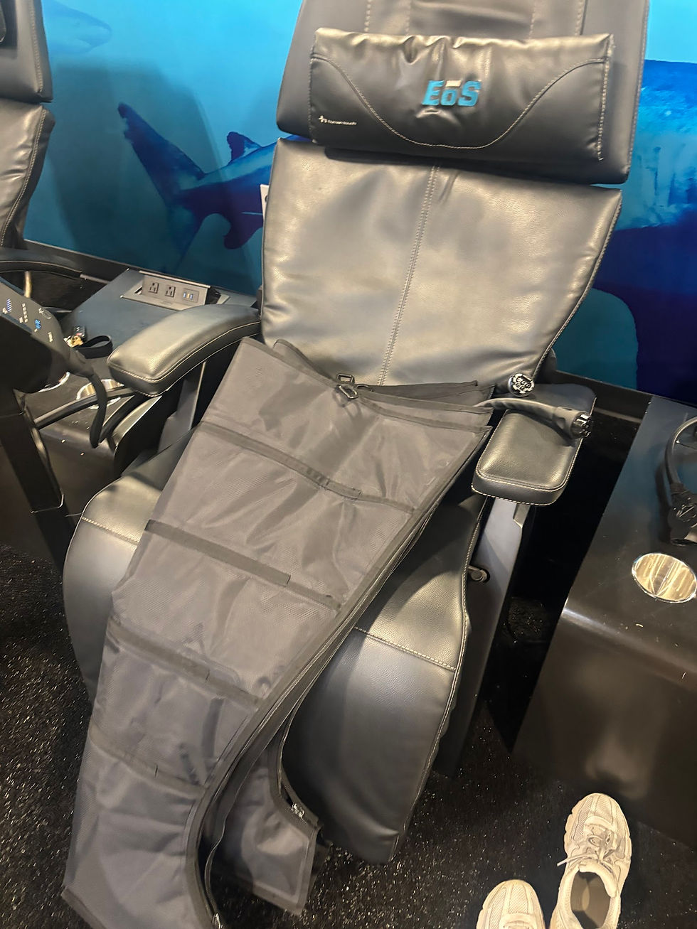 Leg compression