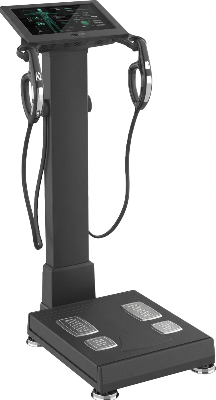 Studio photography of a black vibration fitness machine. The equipment features dual handles and is set against a plain white background.