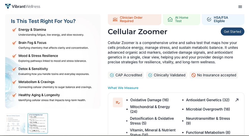Cellular Zoomer test