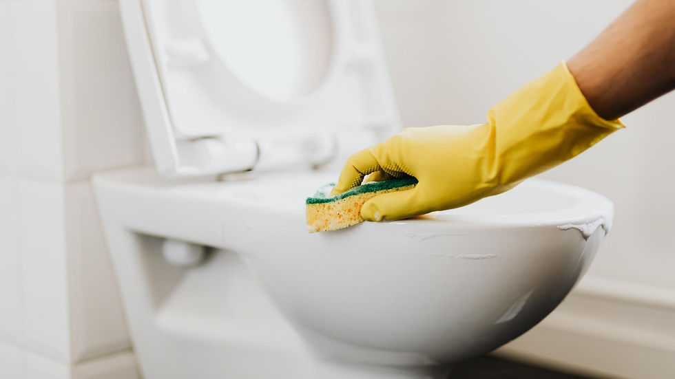Πώς καθαρίζει το πουρί στον πάτο της τουαλέτας;