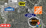 Jac Rentals Beaumont Google Map