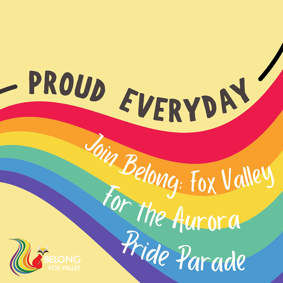 Join Belong at the Aurora Pride Parade!