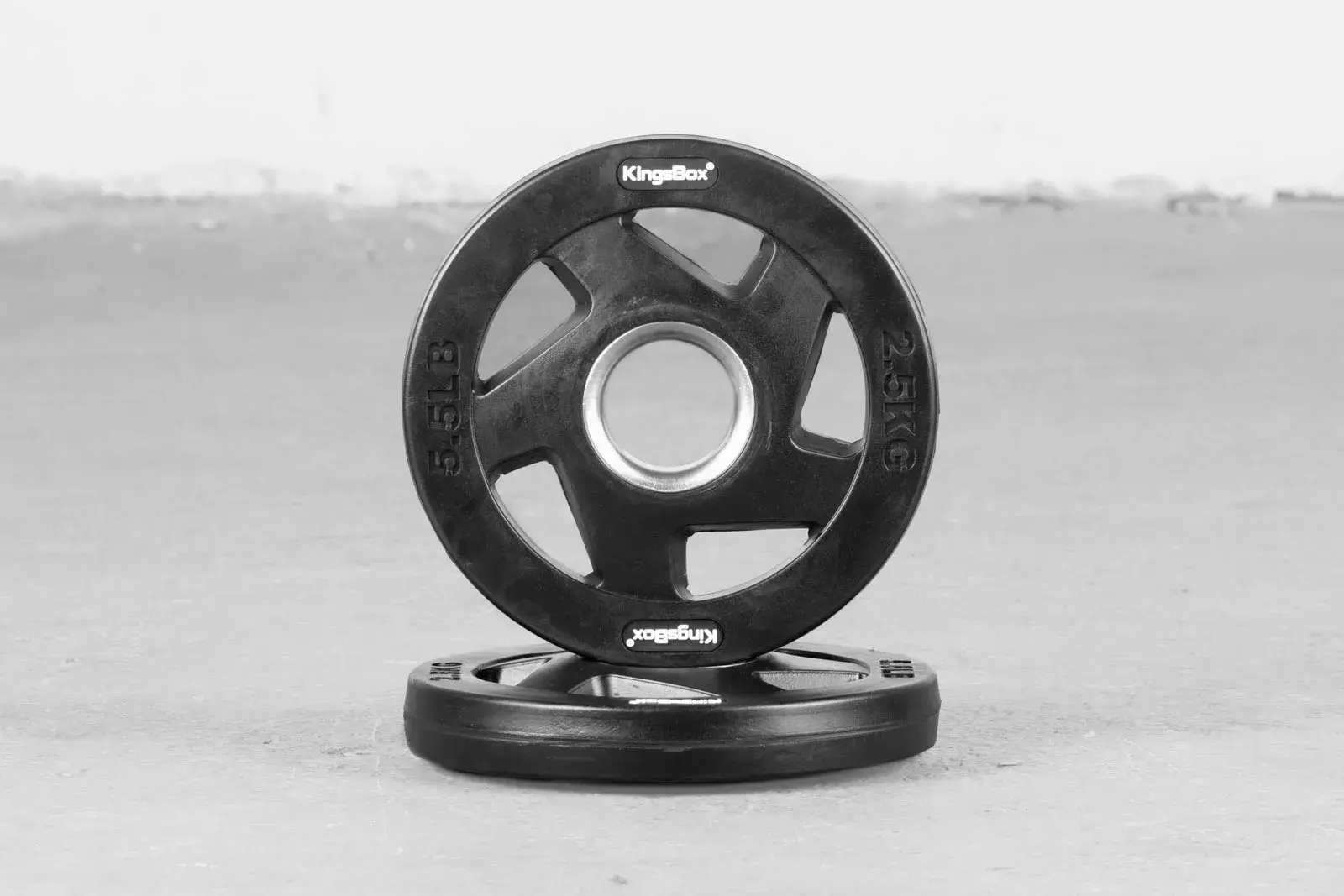 Small Royal Black Bumper Plates