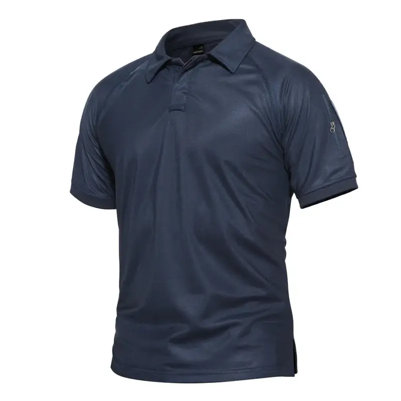 Thumbnail: MEGE 201 ouflage Short Tactical Oversize Shirt Musculation Polos Para Hombre