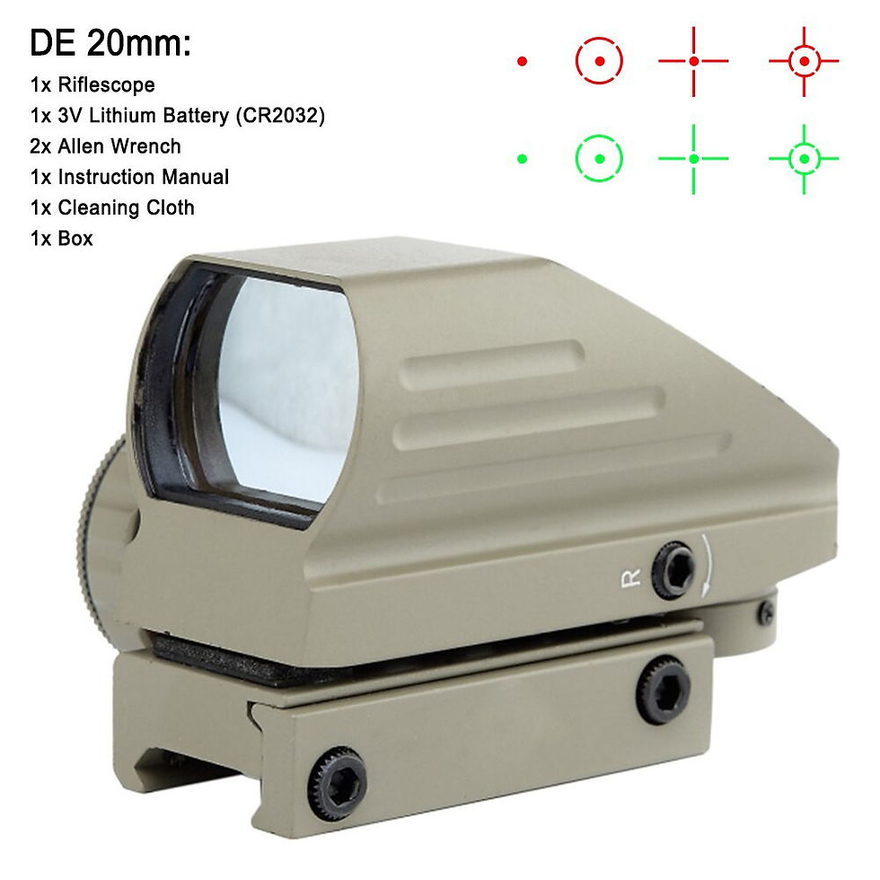 Thumbnail: Tactical Reflex Red Green Laser Scope