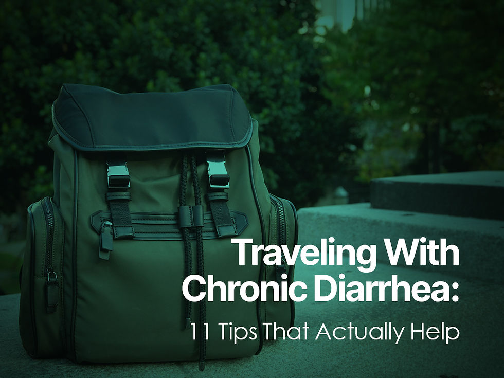 Traveling with Chronic Diarrhea header image