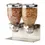 Thumbnail: Zevro by Honey-Can-Do Double Cereal Dispenser, Silver