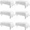 Thumbnail: Yabool White Table Cloth Rectangle, Polyester Table Cloth 6PK