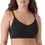 Thumbnail: True & Co Womens True Body Lift Triangle Adjustable Strap Bra Black