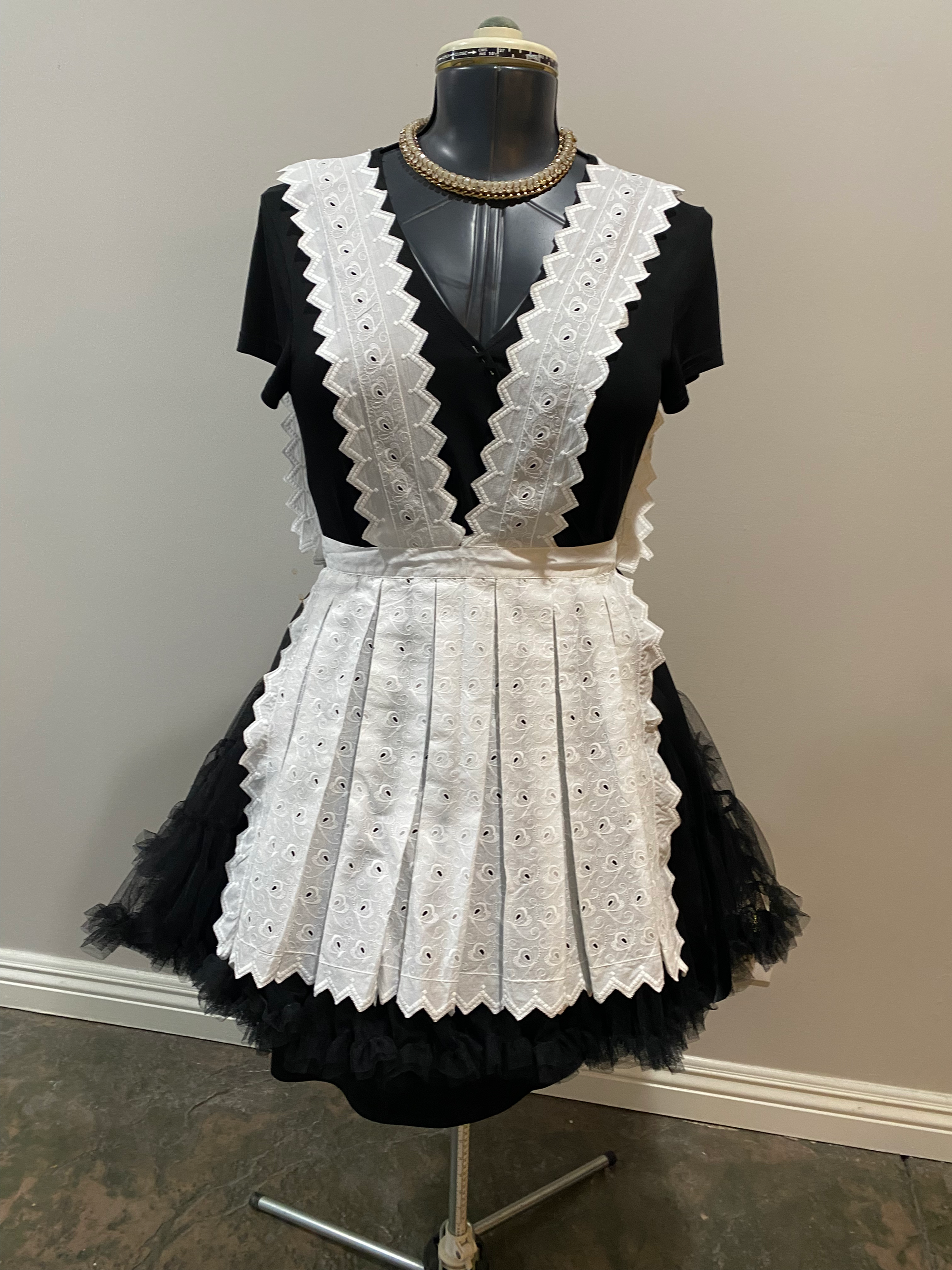 White French Style Apron - small