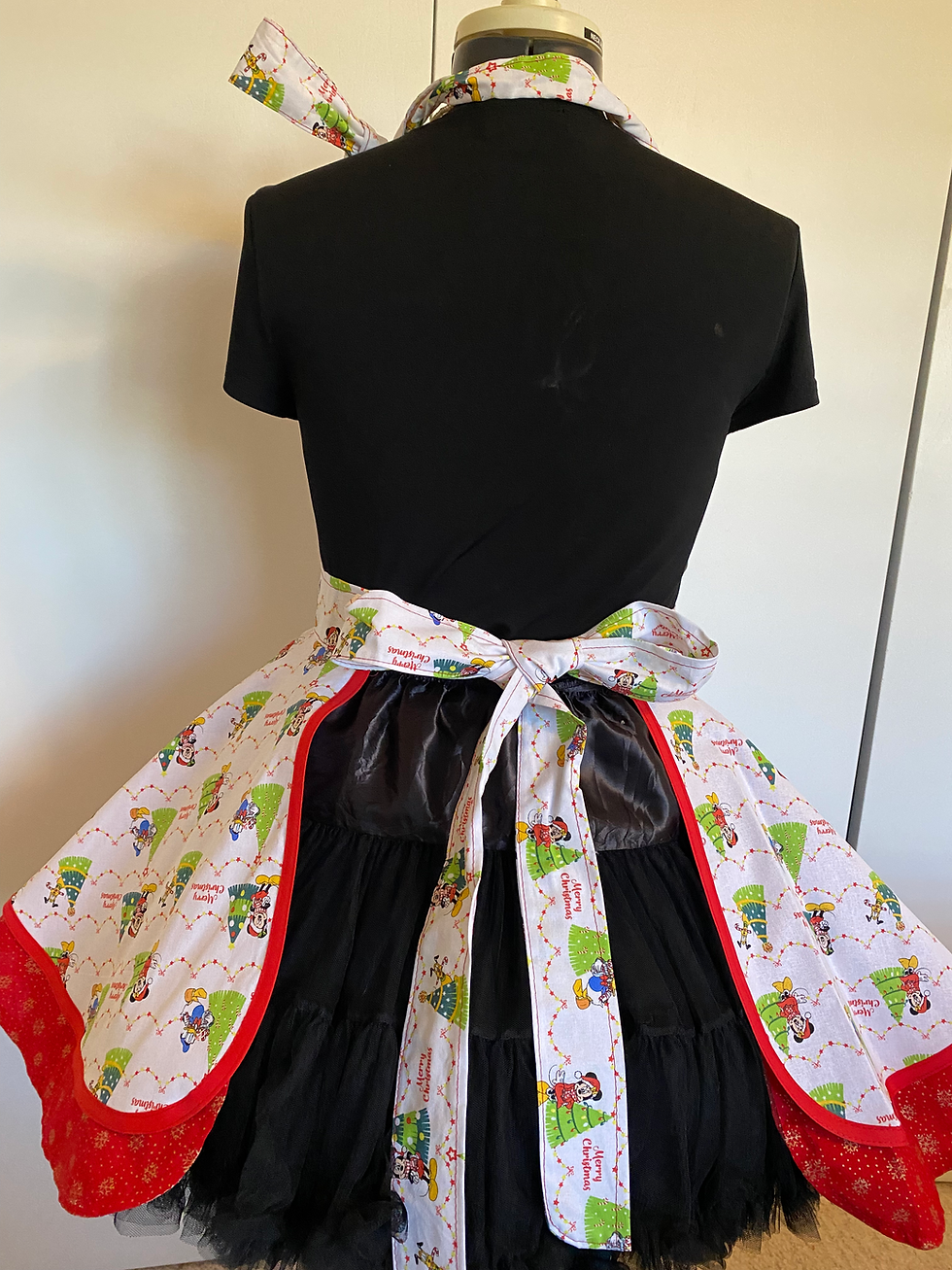 Thumbnail: Disney Christmas Retro Sweetheart Apron
