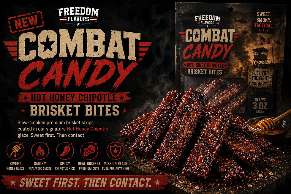 Thumbnail: ⚠️🍯🔥COMBAT CANDY- Hot Honey Chipotle Brisket Bites