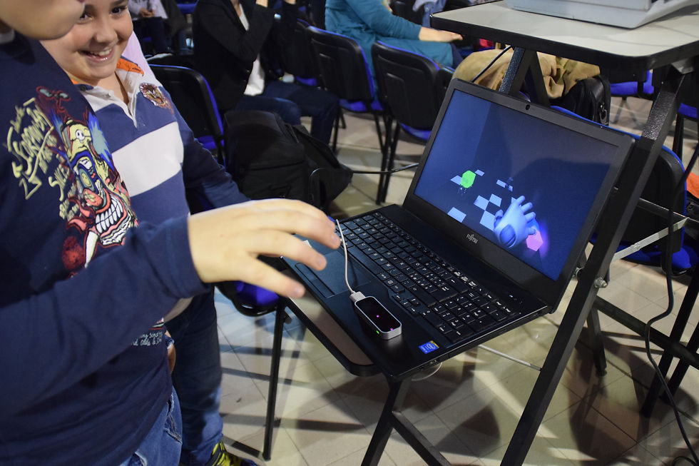 Leap motion con Scratch